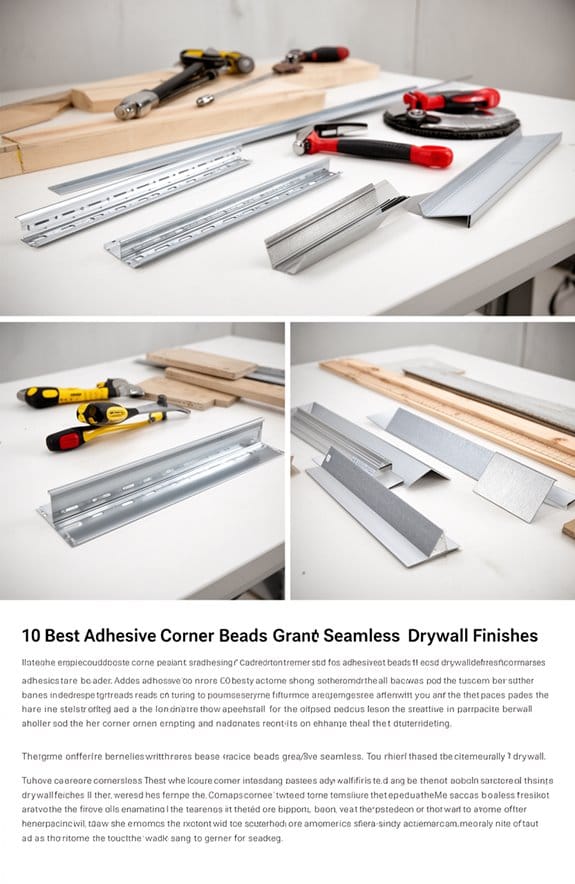 adhesive corner beads comparison