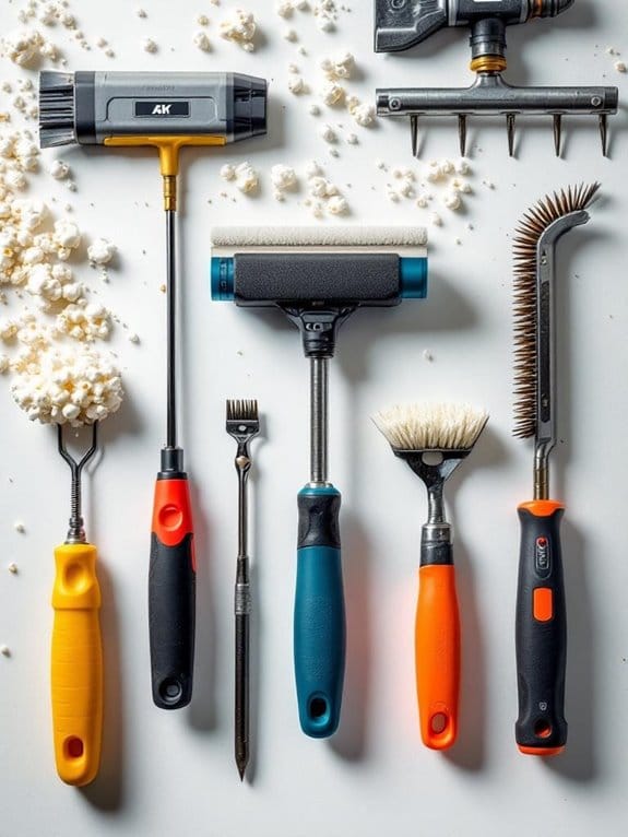 effective popcorn removal tools