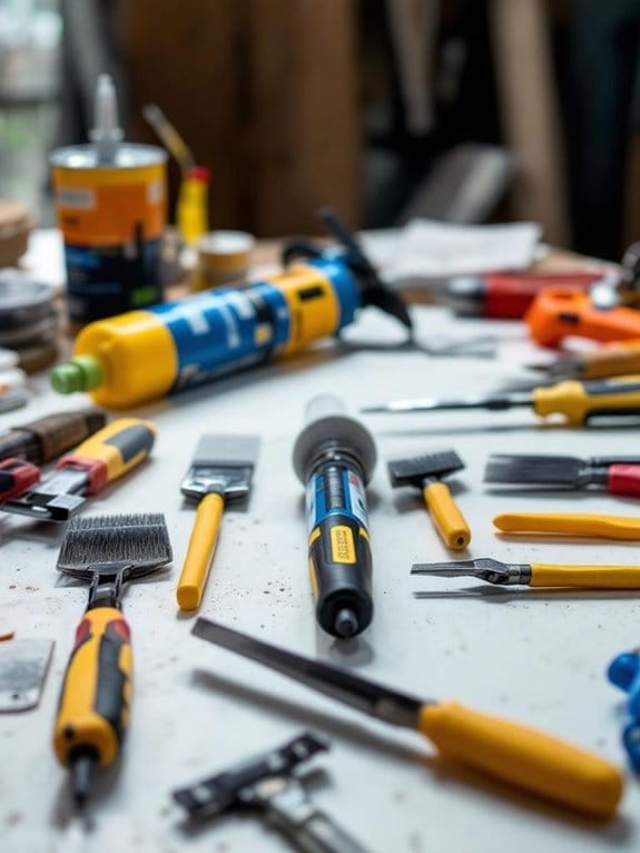 essential tools for caulking
