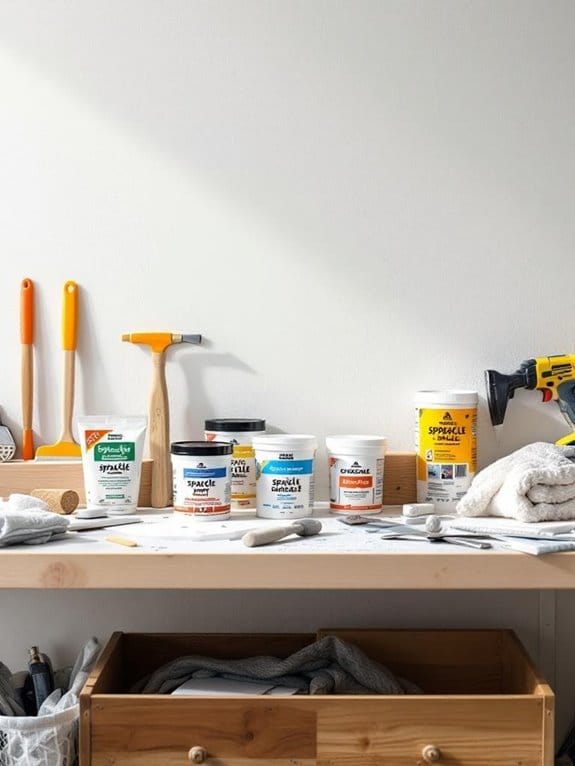 lightweight spackle for repairs