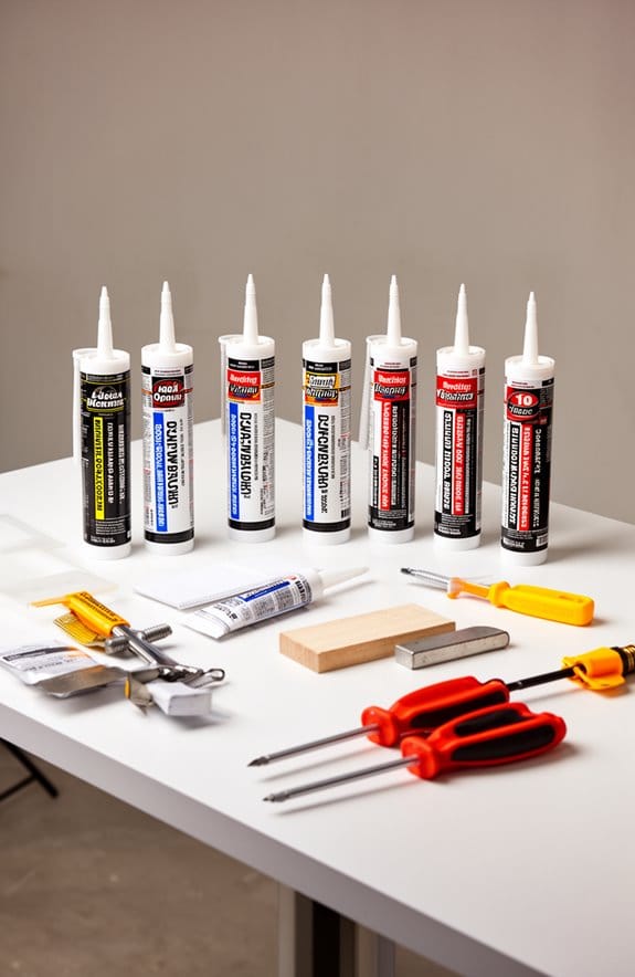 mildew proof caulk recommendations list