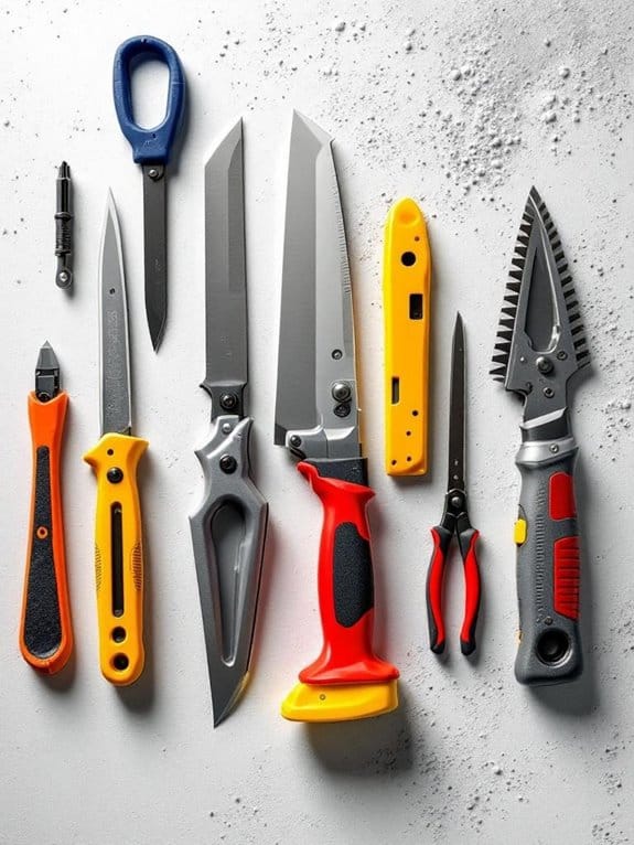 top drywall utility knives