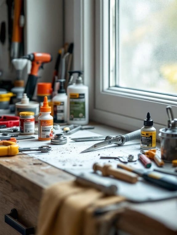 top window frame repairs