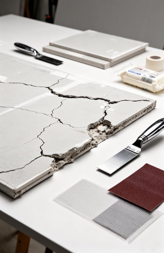 causes of drywall cracks