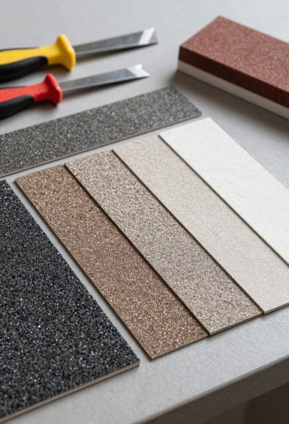 correct sandpaper grit selection