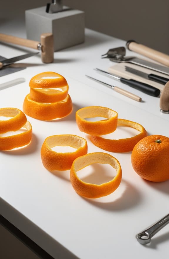 culinary elevate with orange peels