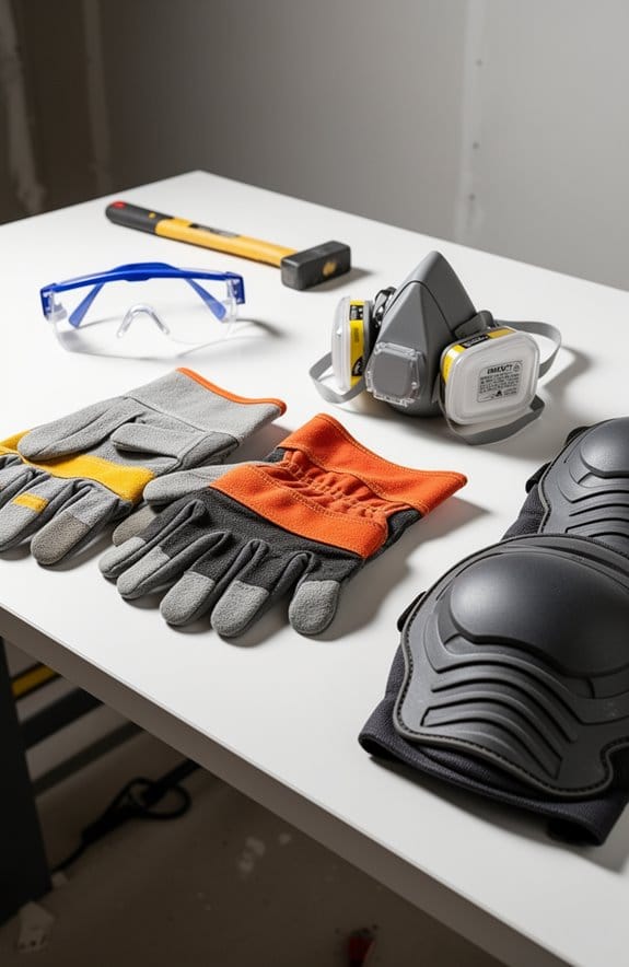 essential drywall repair gear