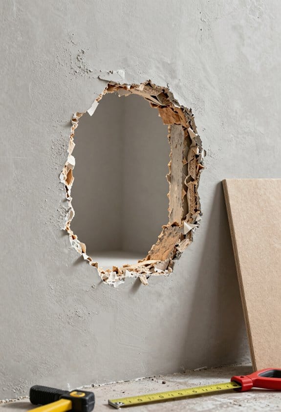 evaluate wall integrity first