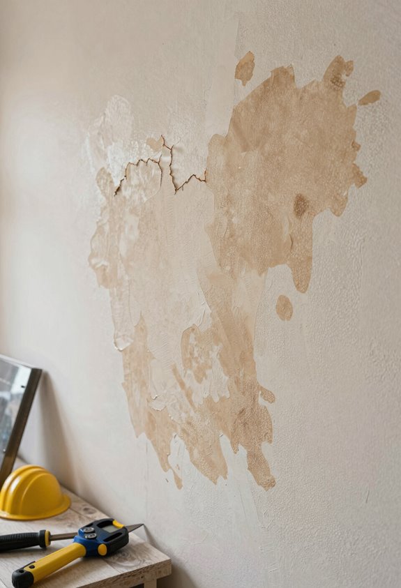 inspect for moisture damage