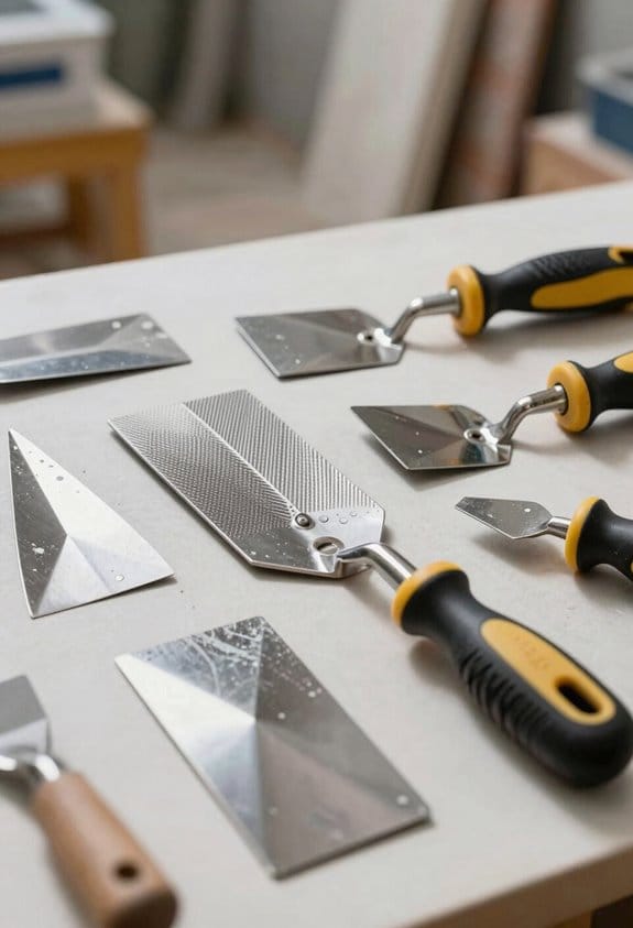 optimal drywall trowel technique