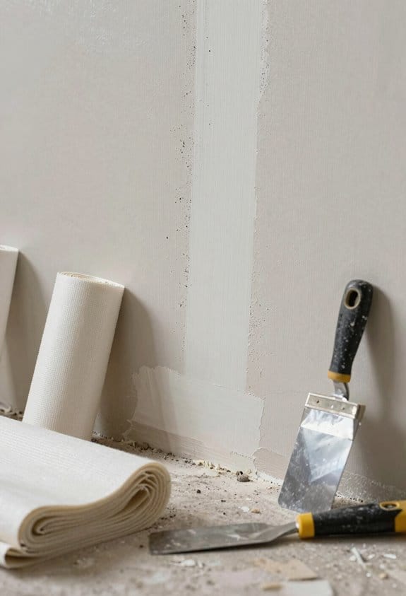 patching small drywall damages