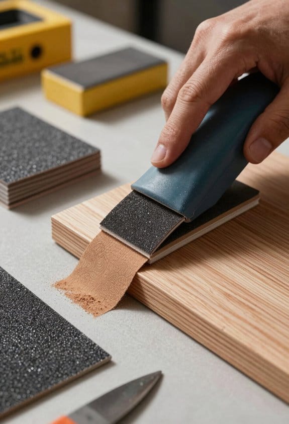 precision hand sanding benefits