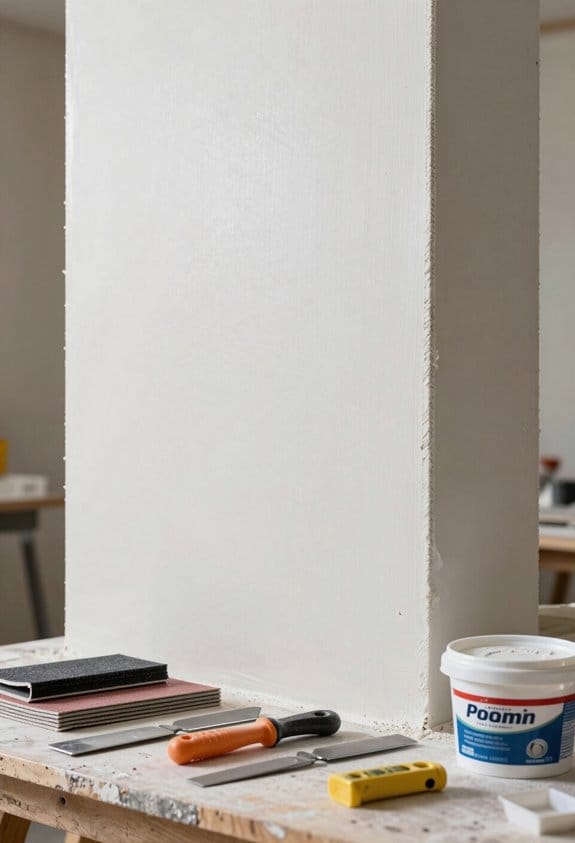 prep drywall for joint compound