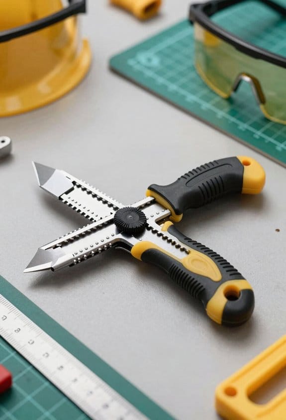 sharp blade clean workspace