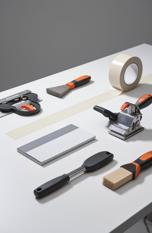 smooth tape application technique