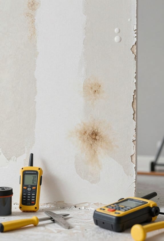 spotting early water damage