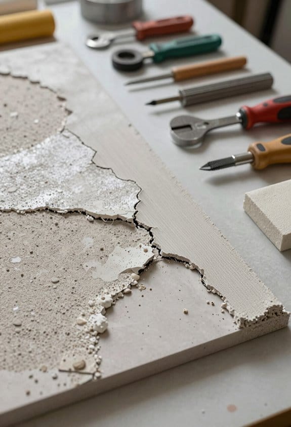 surface preparation ensures adhesion