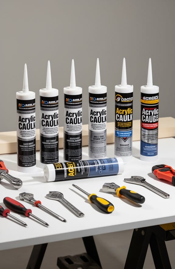 top paintable acrylic caulks