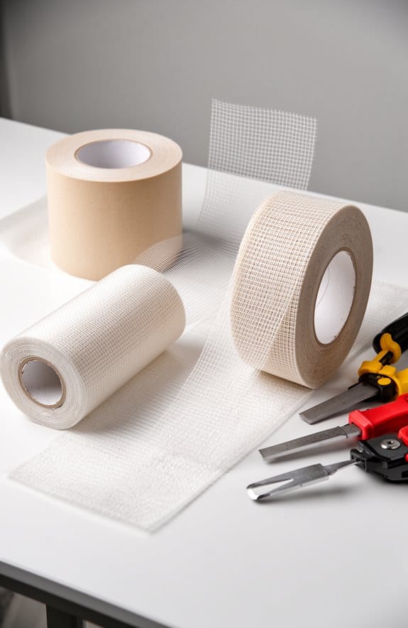 types of drywall tape
